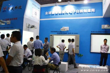 印天科技亮相南昌，全球首款十点触控电容交互式电子白板引领教育创新